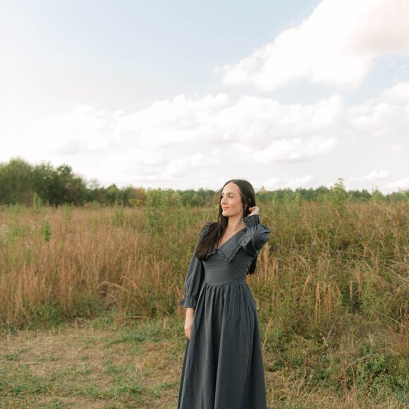 Jade Midi Ruffled Dress - Picture 6 of 6